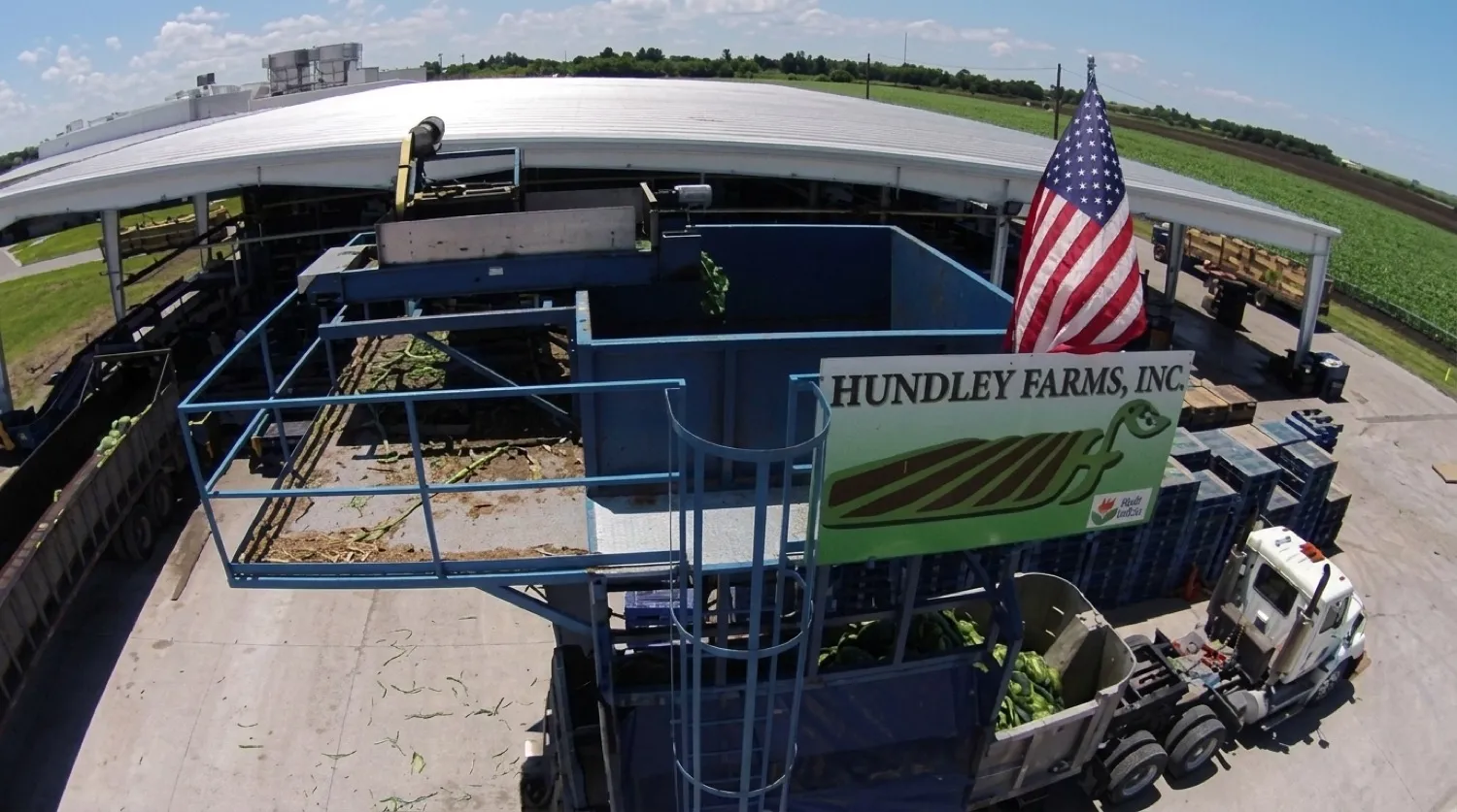 Hundley Farms / Pioneer location sign